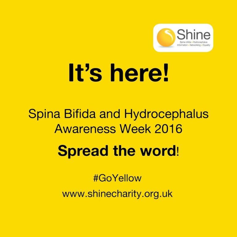 My Story for Spina Bifida and Hydrocephalus Awareness Week 2016 #GoYellow