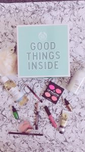 the body shop make up review gift box