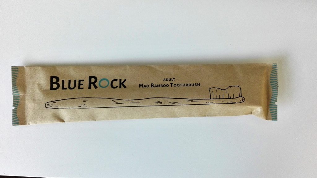 BlueRock bamboo toothbrushes packing single toothbrush