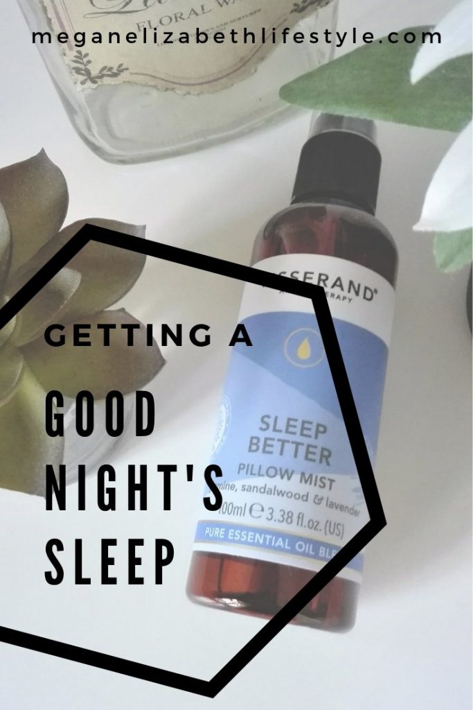 getting a good night's sleep pinterest