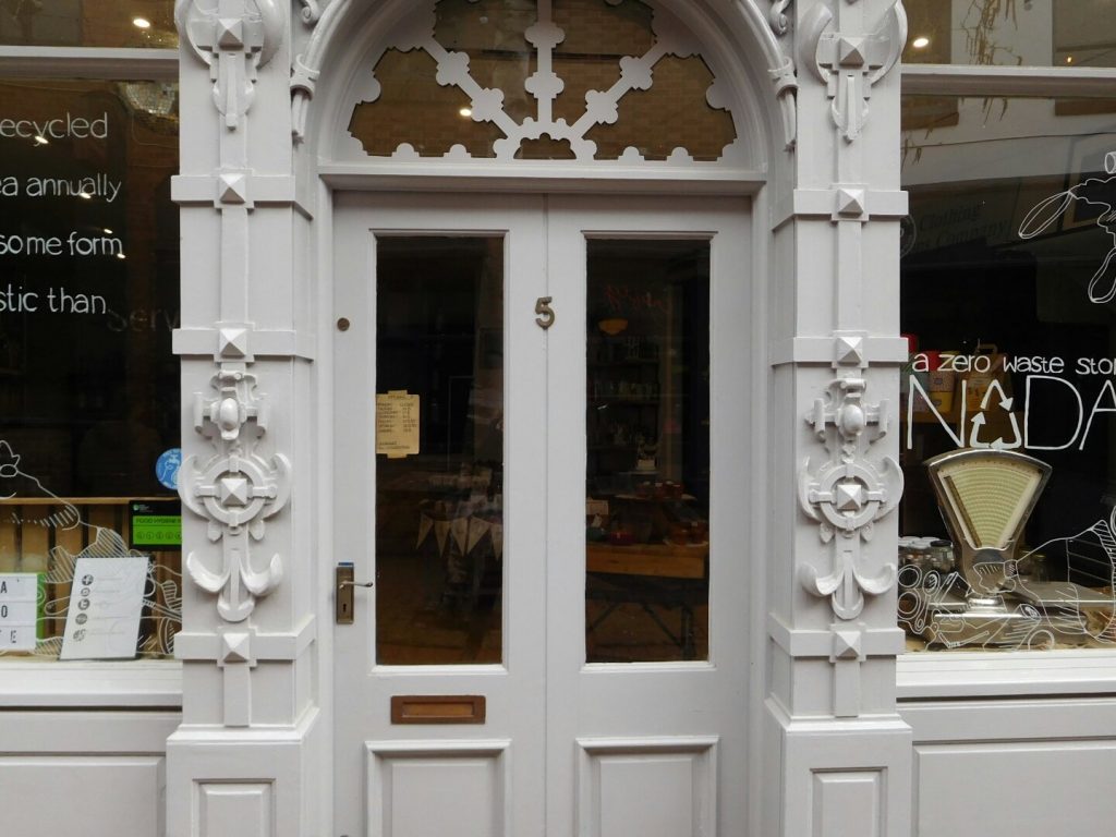 nada zero waste leicester shop front