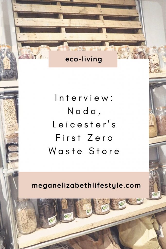 Nada zero waste leicester interview pinterest image