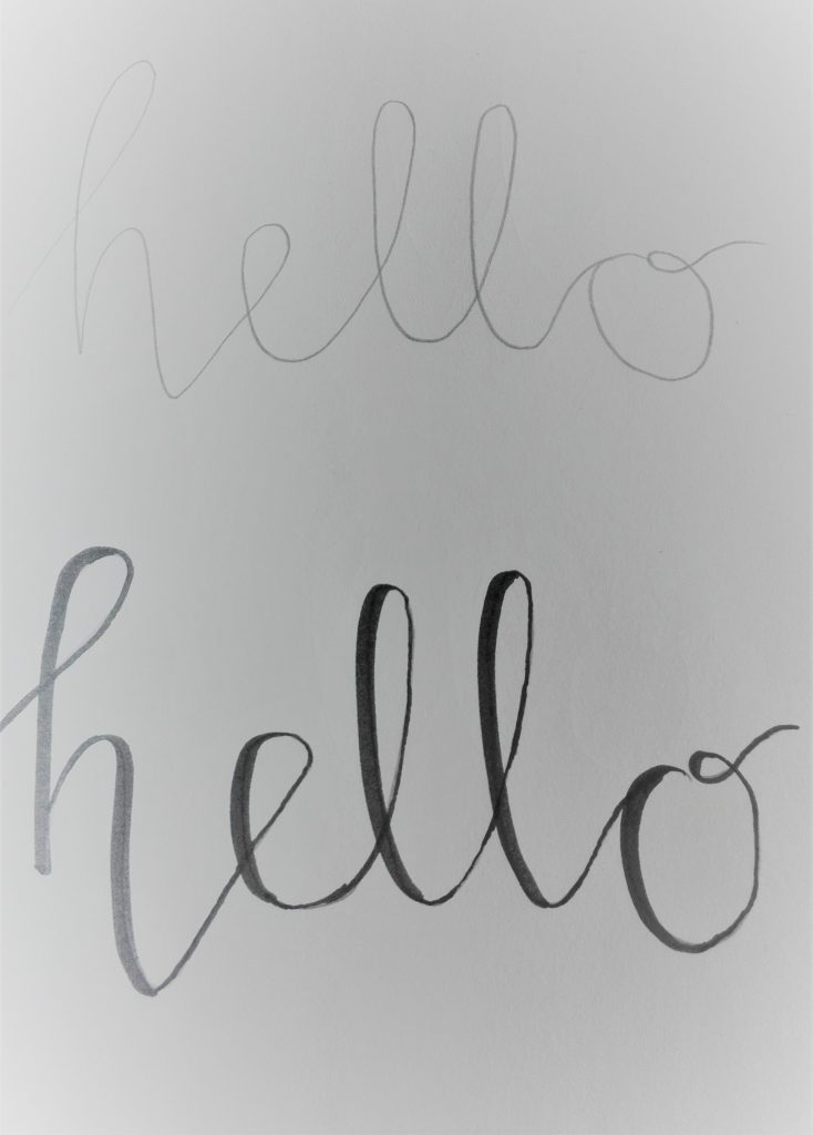 Brush Lettering Hacks Pencil First