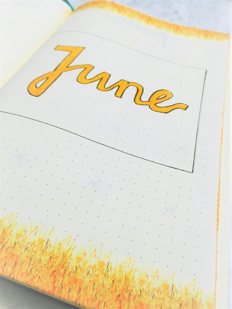 june 2019 bullet journal photo pin