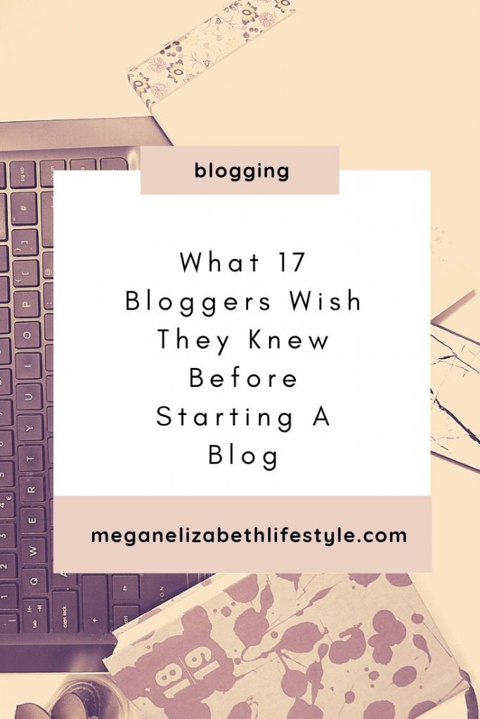 starting a blog advice pinterest image 1