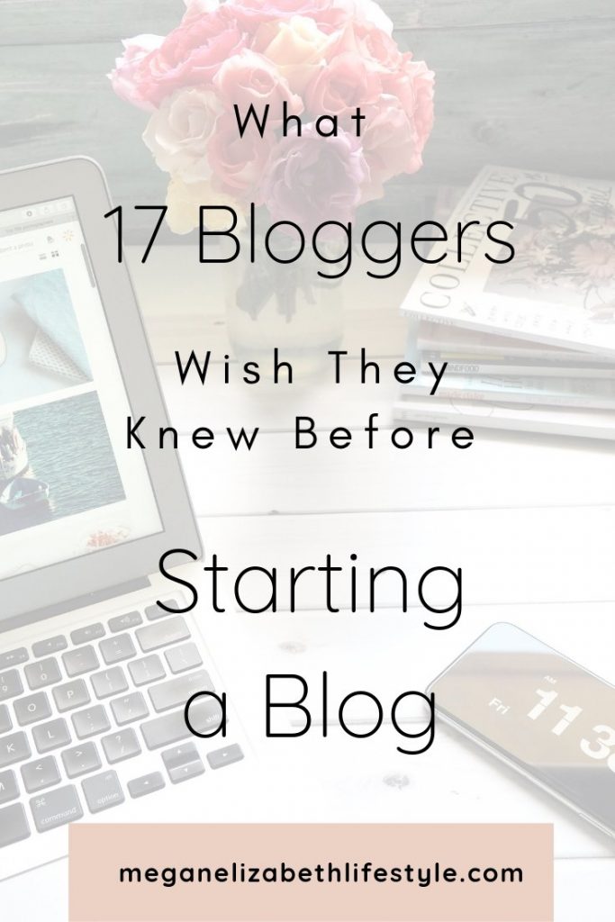 starting a blog advice pinterest image 2