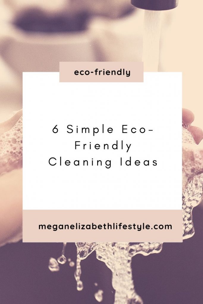 eco-friendly cleaning ideas pin