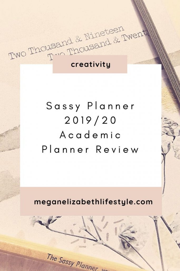 sassy planner review pin