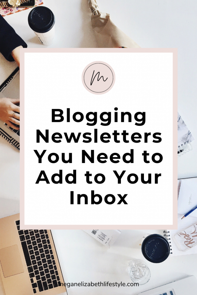 Top Blogging Newsletters pin