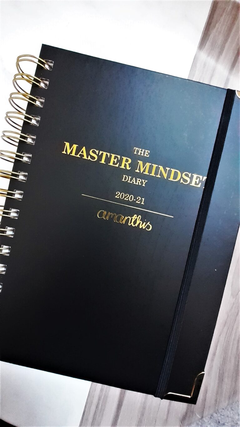 master mindset diary amanthis stationery